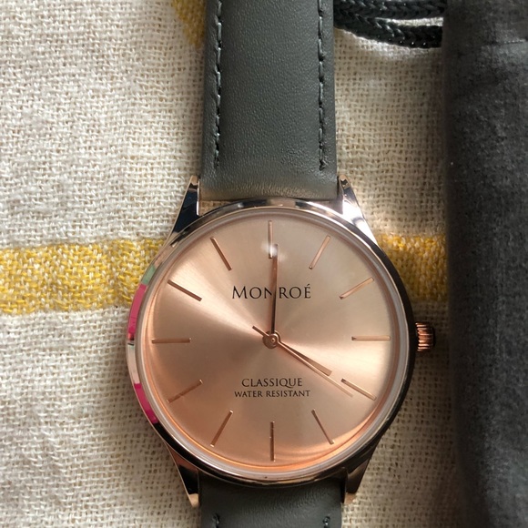 Monroe Rose Gold Watch - Picture 2 of 5